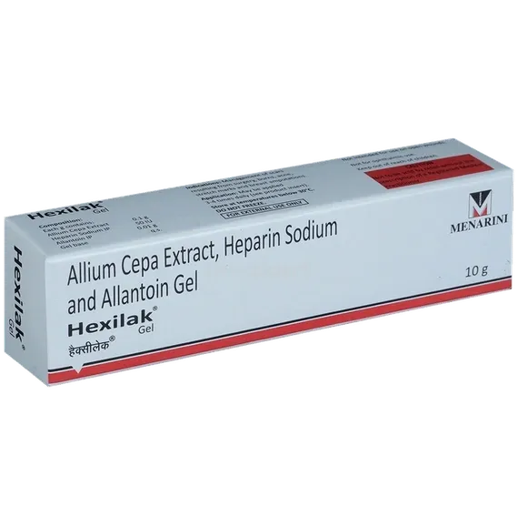 hexilak silicone gel 10 gm